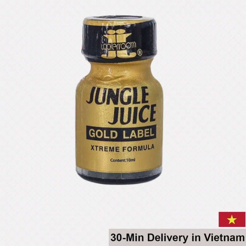 Jungle Juice Gold Label 10ml Poppers Fast Arousal Spray 