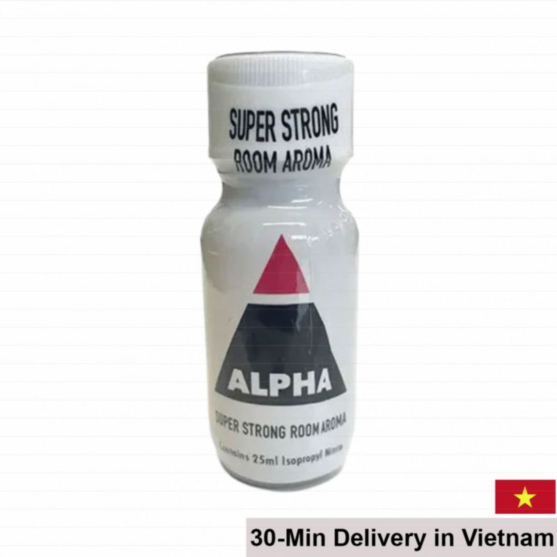 Alpha Super Strong USA 25ml Poppers Boosts Pleasure Duration 