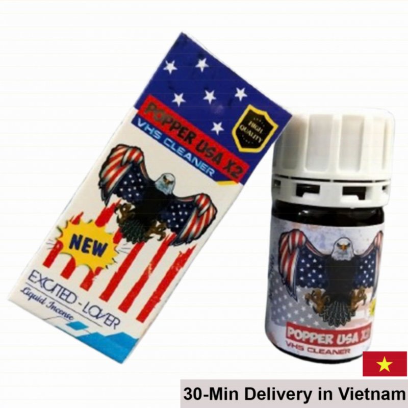 Popper USA X2 40ml Strong Scent Intense Poppers Liquid 