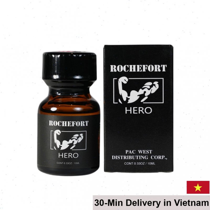 Rochefort Hero 10ml Poppers USA High-Quality Intense Pleasure Boost 