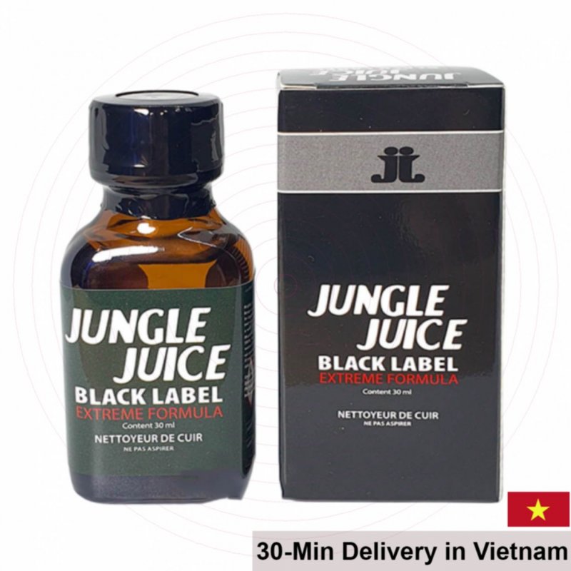 Popper Jungle Juice Black Label 30ml Strong Scent Boost Pleasure 