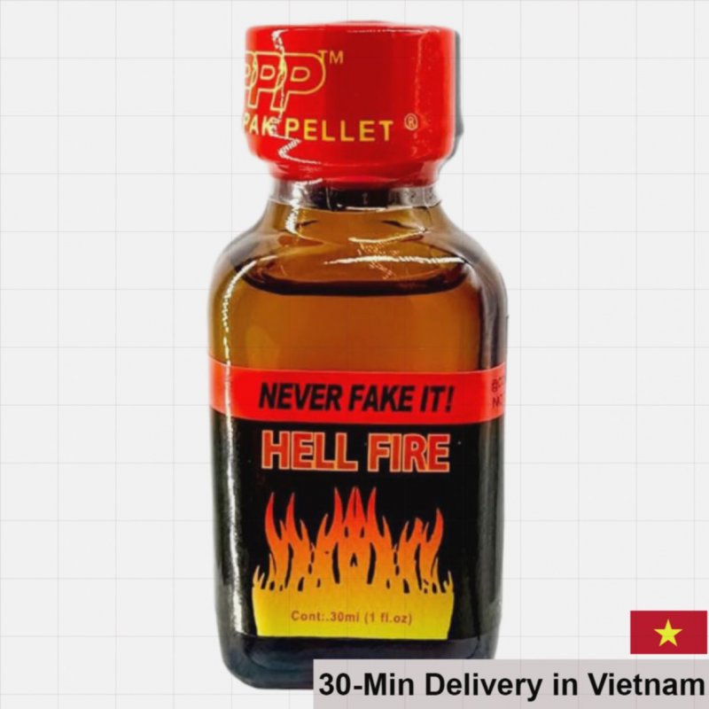 Popper Hell Fire PWD USA 30ml Intense Pleasure Scent 