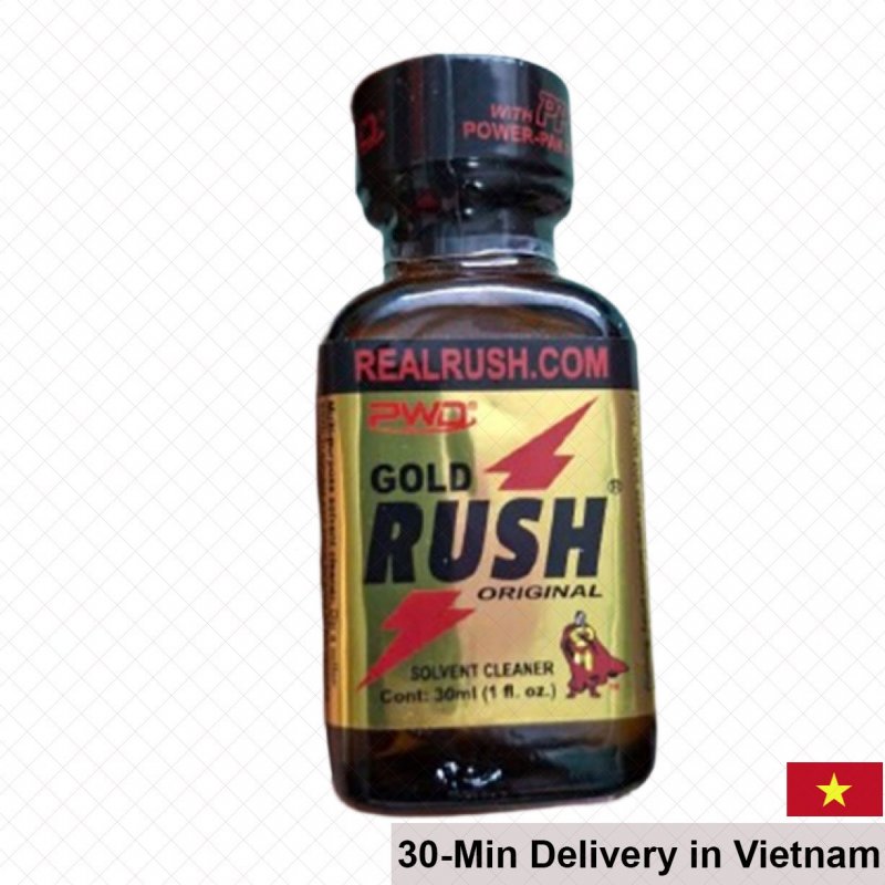 Popper Gold Rush Original 30ml - Authentic PWD USA Strong Formula 