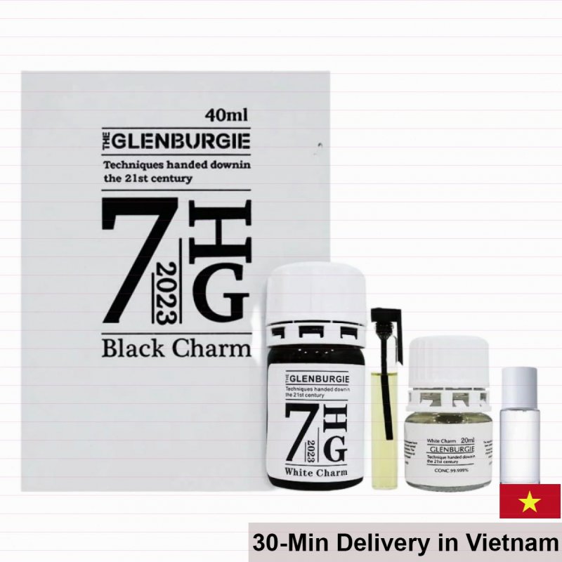 Glenburgie 7HG Black Magic White Charm Poppers Combo 60ml 