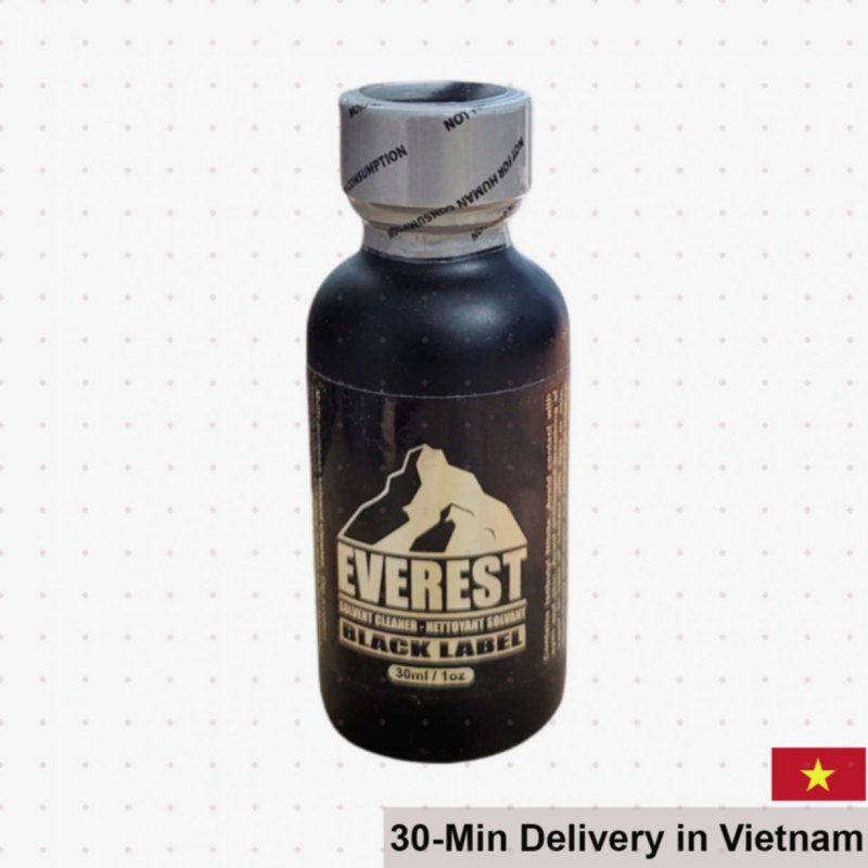 Everest Black Label Popper USA 30ml Potent Sensation Enhancer 