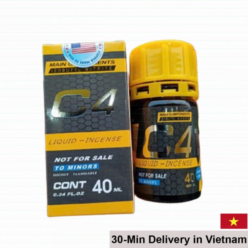 Popper C4 Gold 40ml USA Strong Aroma 