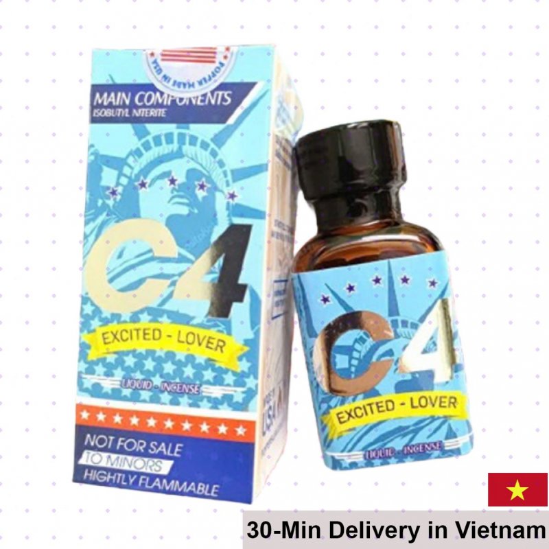 Popper C4 USA Excited Lover 30ml Poppers Alcohol-Free 