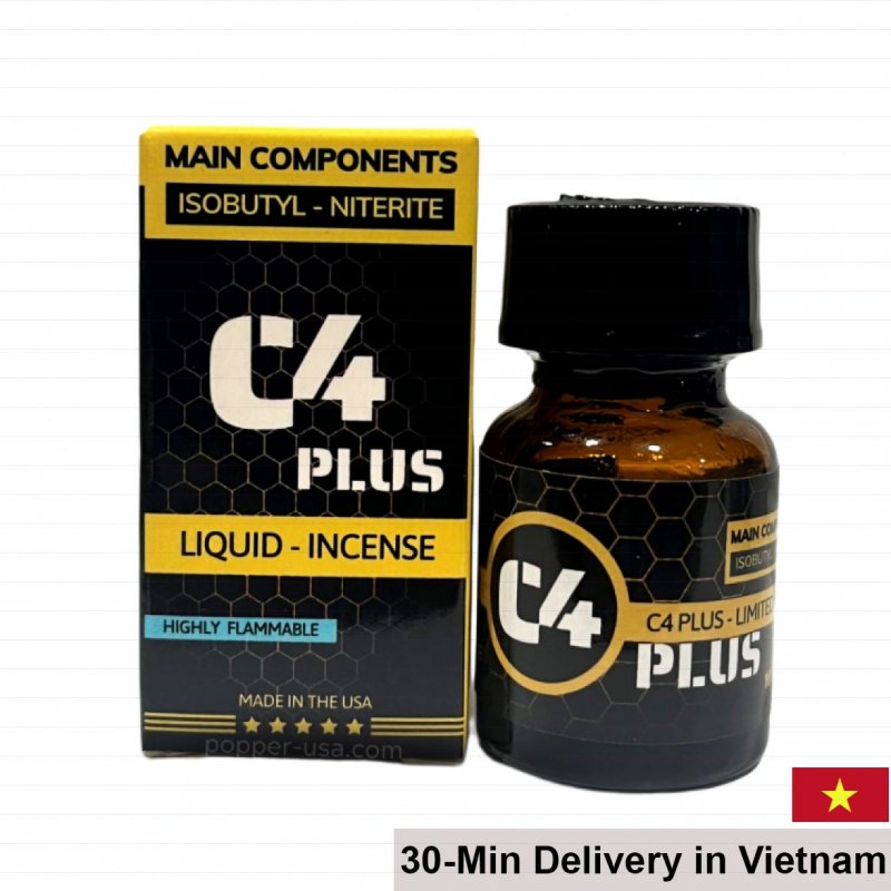 Popper C4 Plus Yellow 10ml Legendary Potent Aromatherapy 