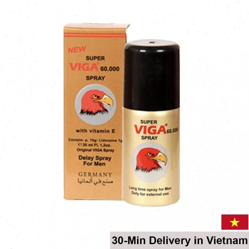 Viga 60000 Delay Spray Natural Male Performance Aid 