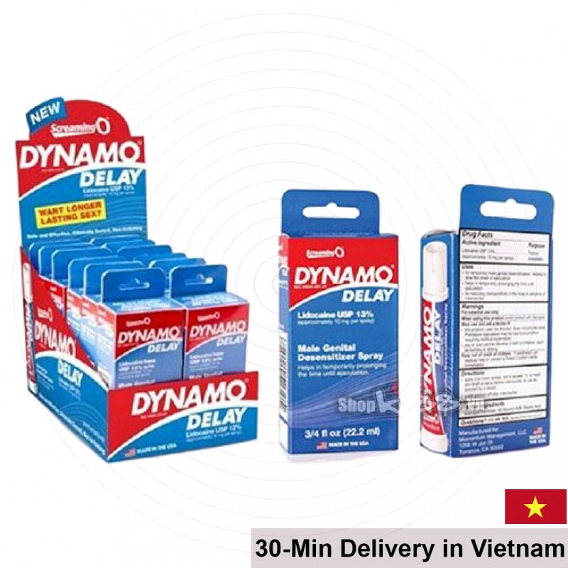 Dynamo Delay Spray Herbal Natural Indian Formula 20ml 