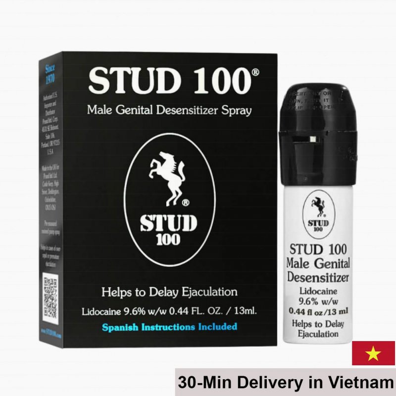 Stud 100 Delay Spray 13ml UK FDA Approved Male Performance 