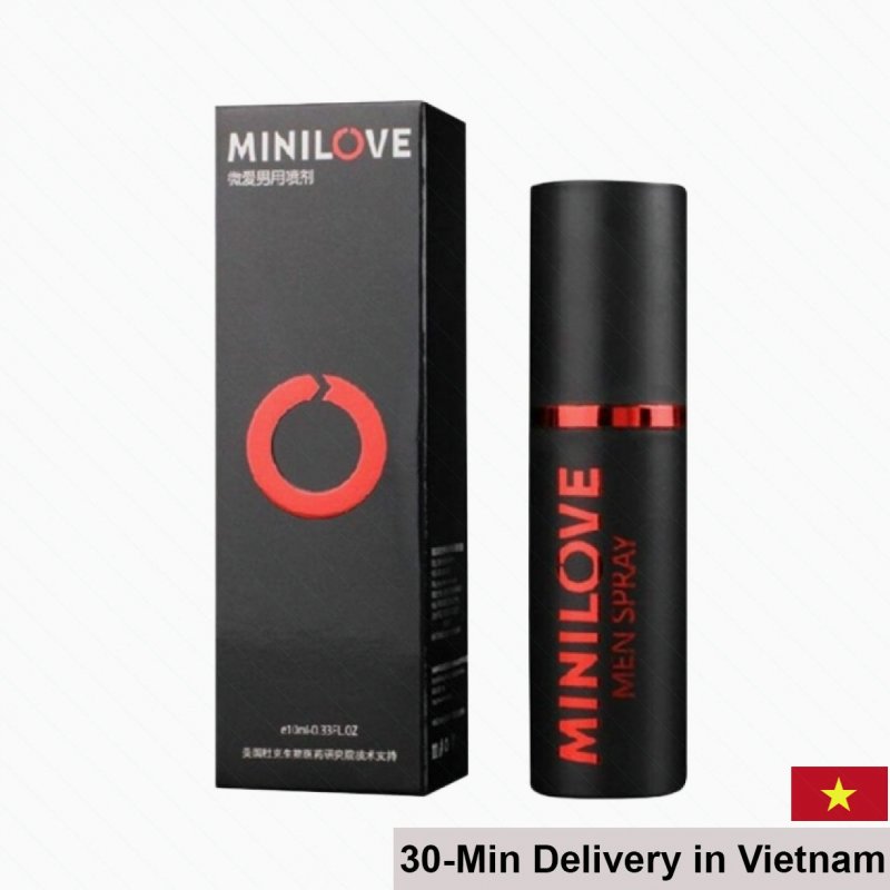 Minilove Delay Spray 10ml - Extend Male Performance Effortlessly 
