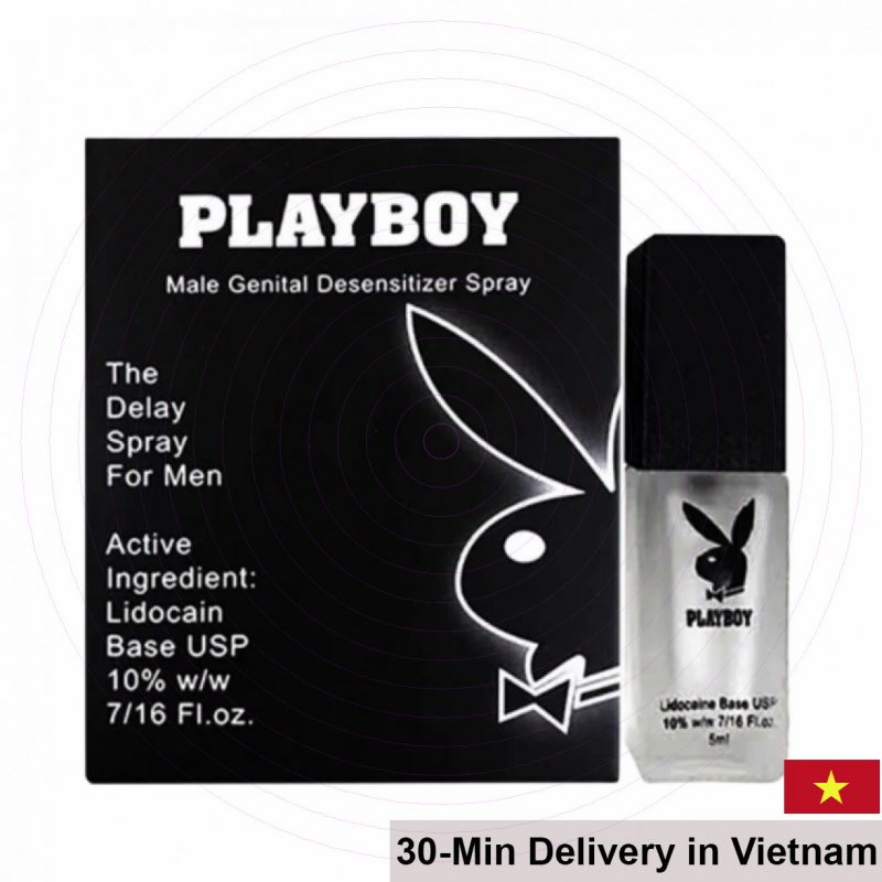 Playboy Delay Spray 5ml Prolong Male Performance Enhance Stamina 