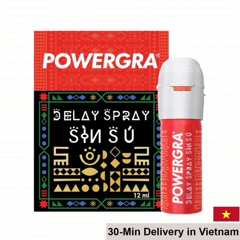Powergra Delay Spray 12ml Long-Lasting Male Performance Boost 