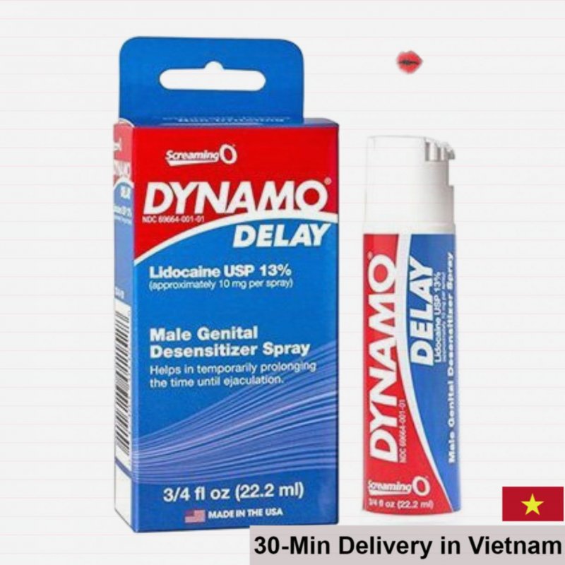 Dynamo Delay Spray Long Lasting Male Performance Enhancer 
