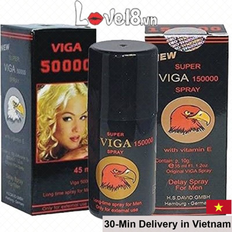 Super Viga 150000 Delay Spray German Formula Last Longer 