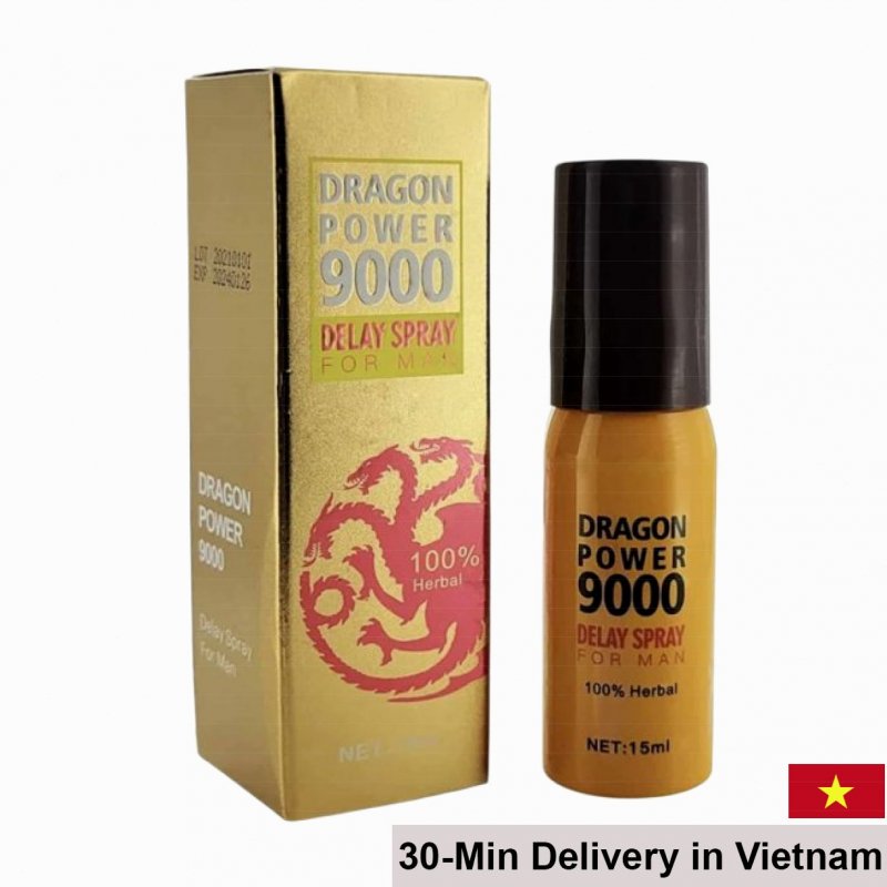 Dragon Power 9000 Delay Spray Long-Lasting Male Control 