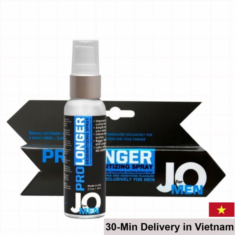 Jo Prolonger Delay Spray USA 60ml Long Lasting Performance 