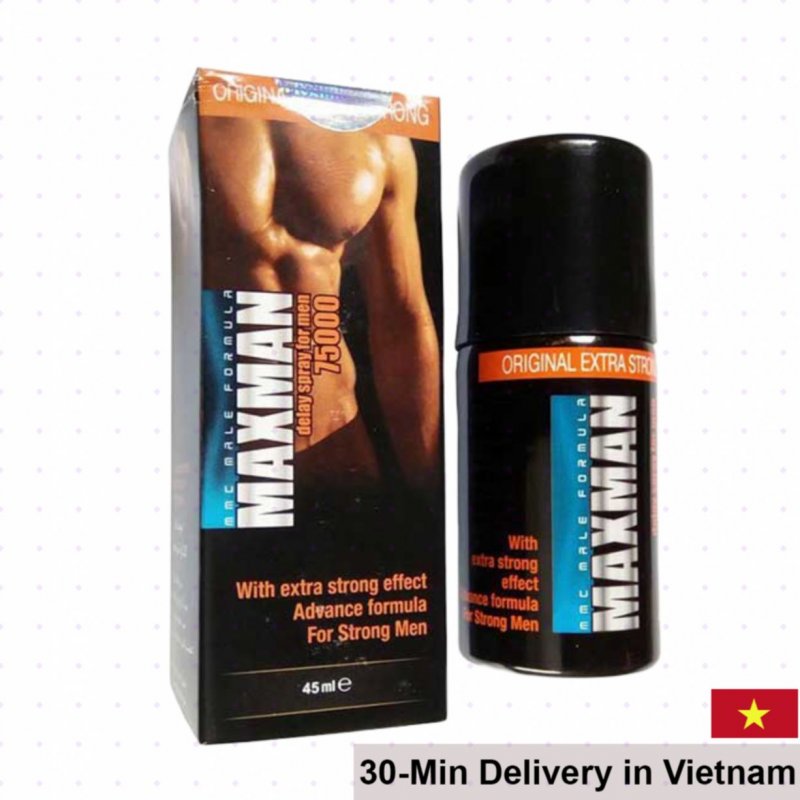 Maxman Delay Spray 45ml Prolong Male Performance US Formula 