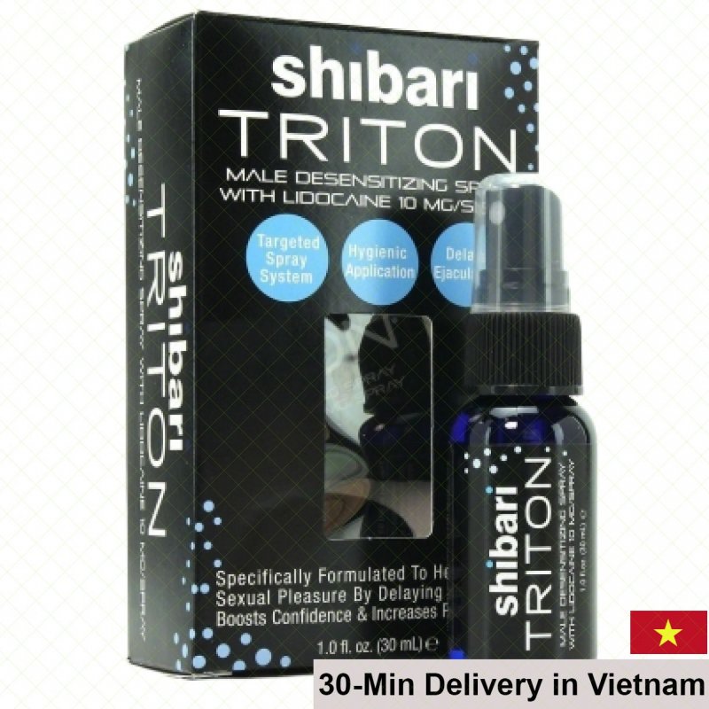 Shibari Triton Delay Spray Long-Lasting Sexual Performance 