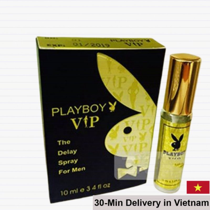 PlayBoy Vip Delay Spray Male Performance Enhancer USA 