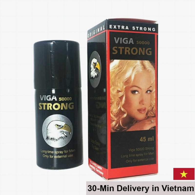 Viga Strong Delay Spray 45ml Male Performance Enhancer 