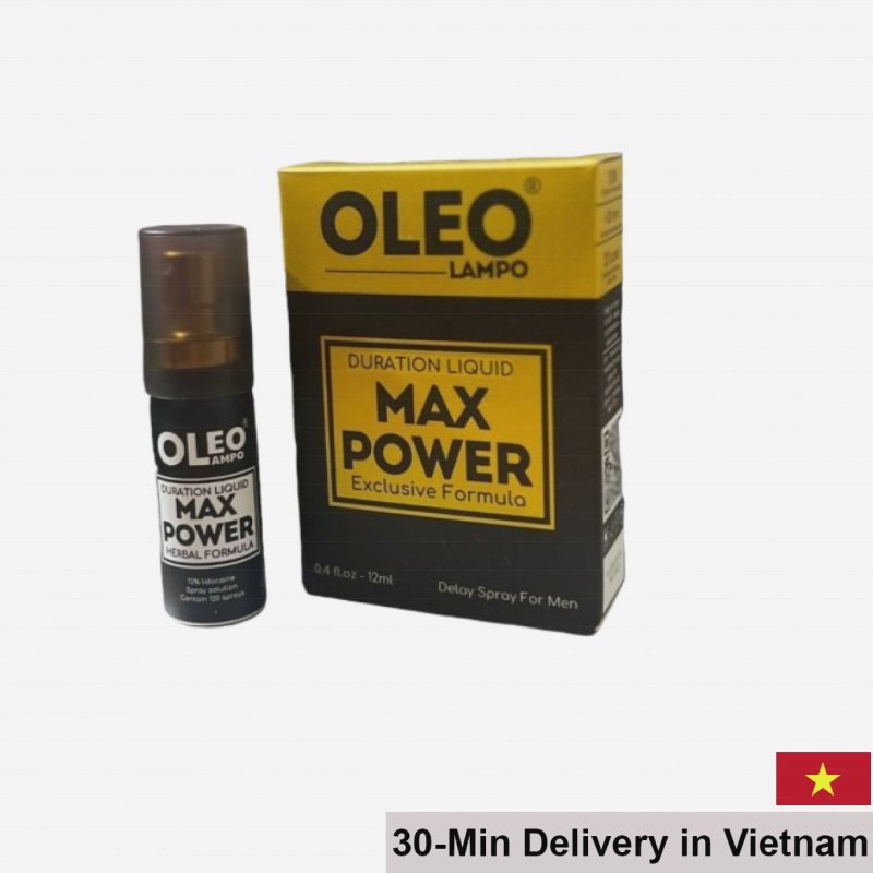 OleoLampoMaxPowerDelaySpray12mlLidocaine13% 