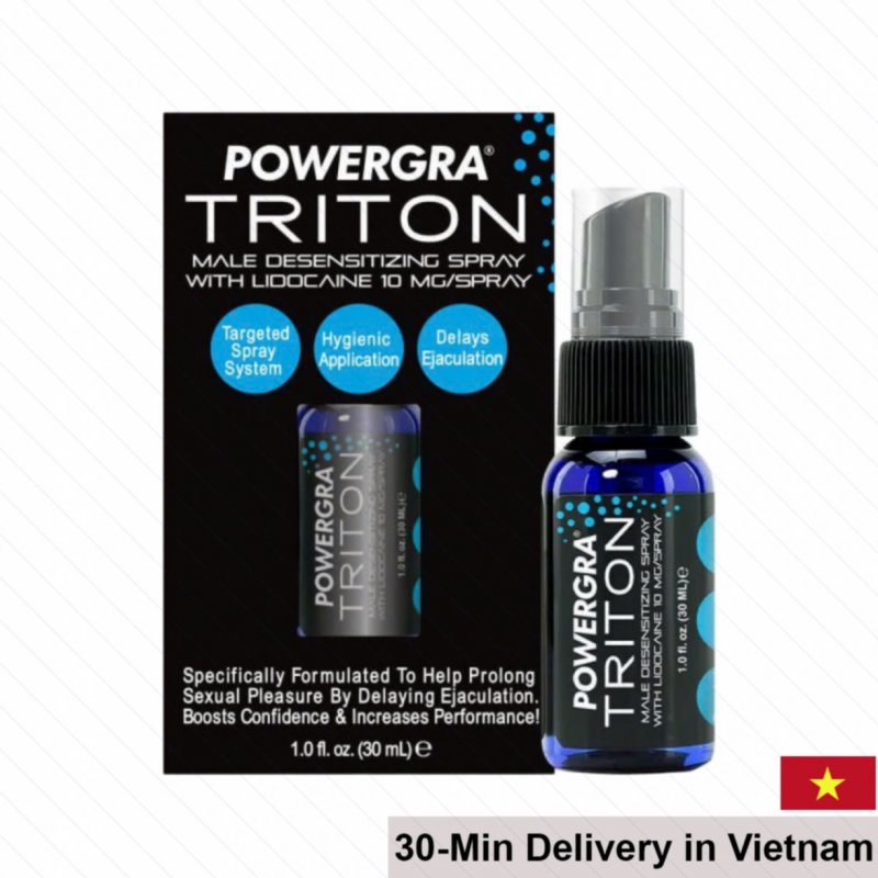 Powergra Triton Delay Spray Long Lasting Pleasure 30ml 