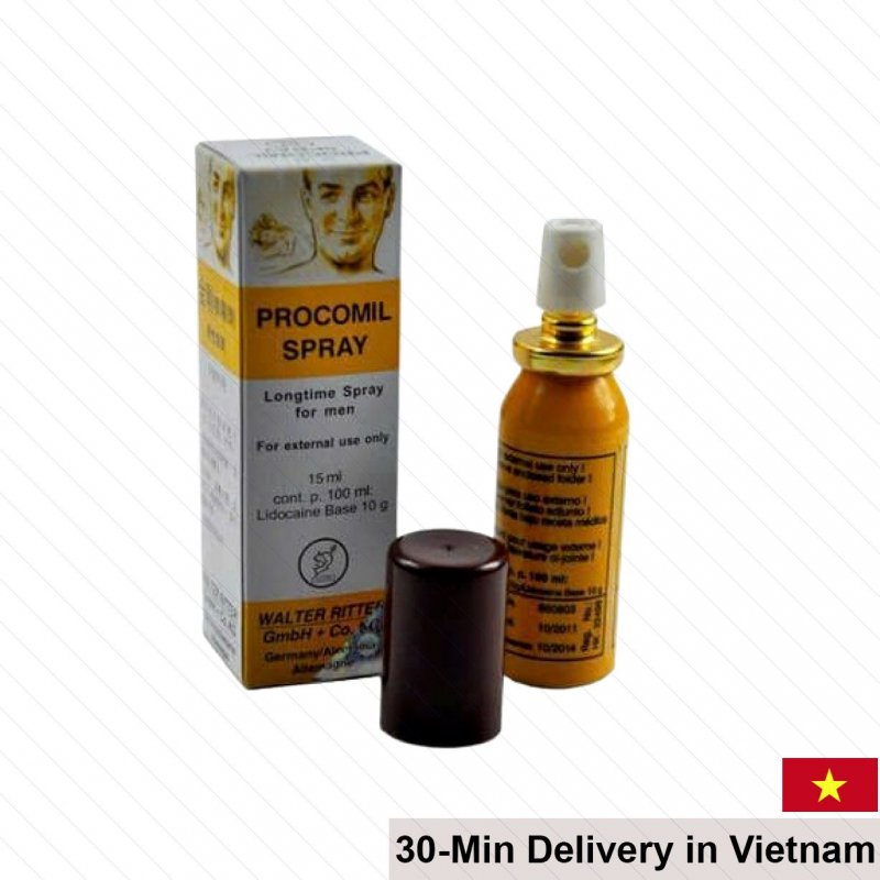 Procomil Delay Spray 15ml Fast-Acting Male 