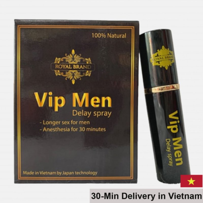 Vip Men Delay Spray Official Vietnam Mint Cooling Effect 