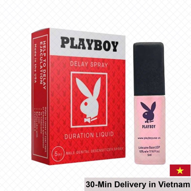 Playboy Red Delay Spray 5ml Prevent Premature Ejaculation 