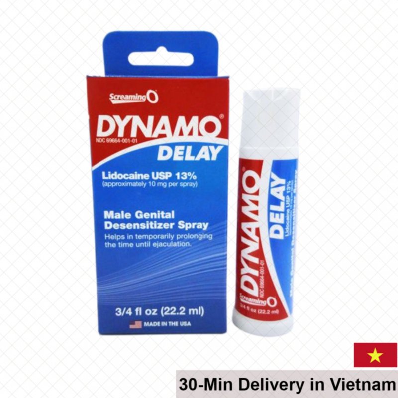 Dynamo Delay spray for prolonged intercourse with Lidocaine 