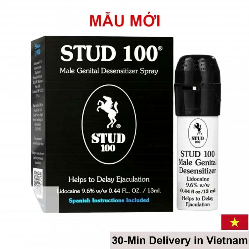 Stud 100 Delay Spray UK Premium Lasting Performance 45ml 