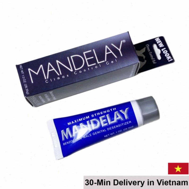 Mandelay Delay Lubricant Benzocaine 7.5% US Formula 