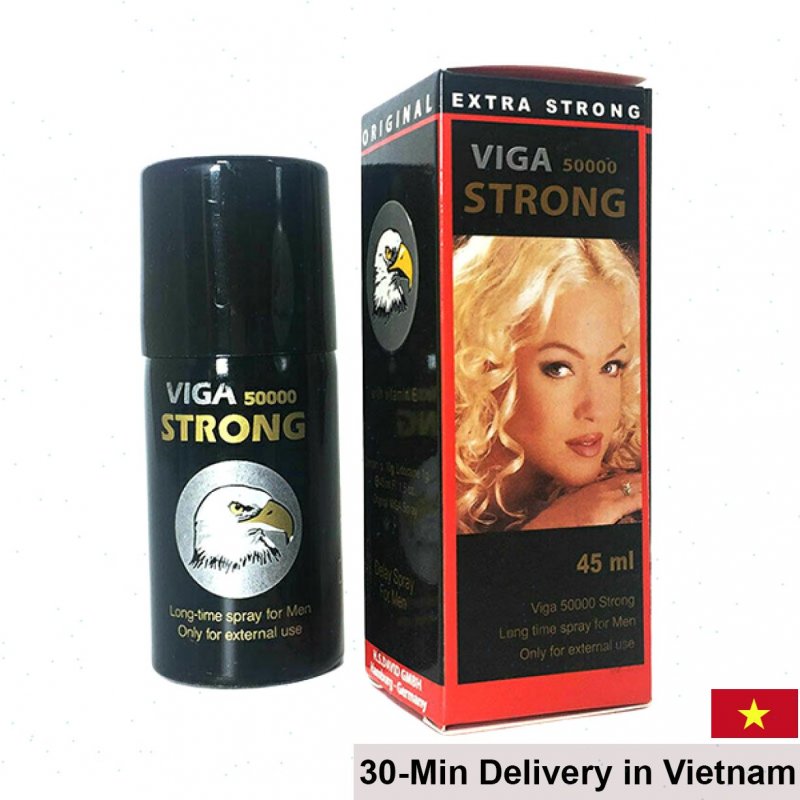 Viga Strong 45ml Delay Spray Enhances Endurance Stops Premature 