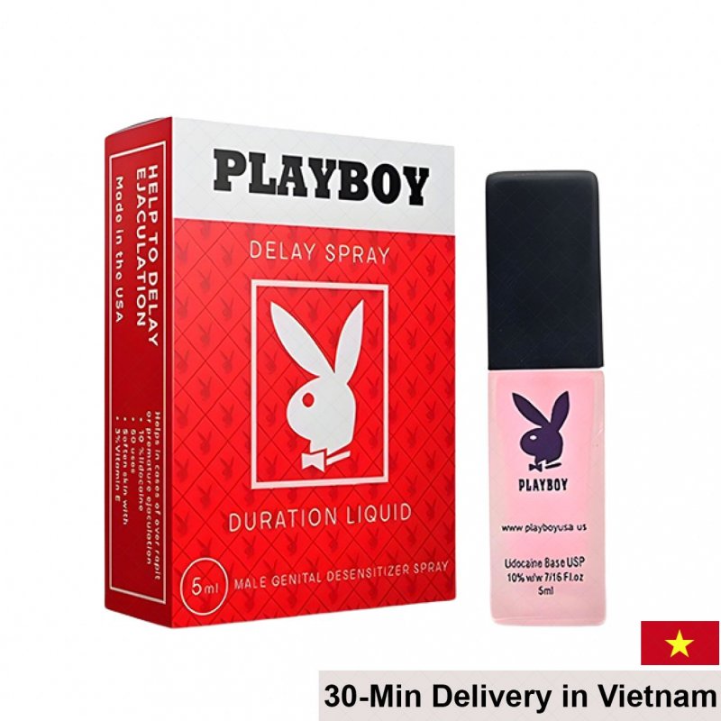 Playboy Red 5ml Delay Spray Easy Control 