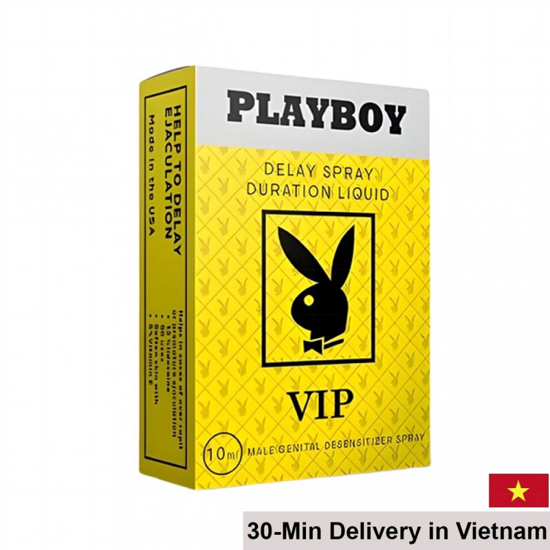 Playboy Vip Delay Spray Male Premium Sexual Performance Aid 