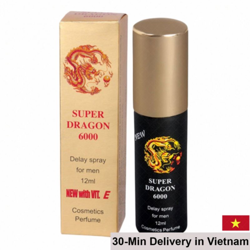 Super Dragon 6000 German Delay Spray Stop Premature 