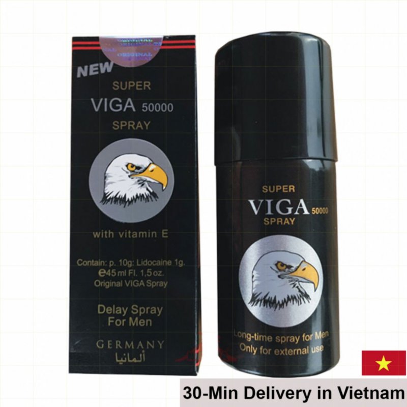 Viga 50000 Delay Spray 45ml German Premium Efficacy 