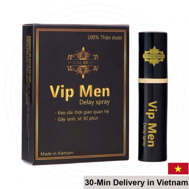 VIP MEN Delay Spray 10ml Boost Performance Safely 