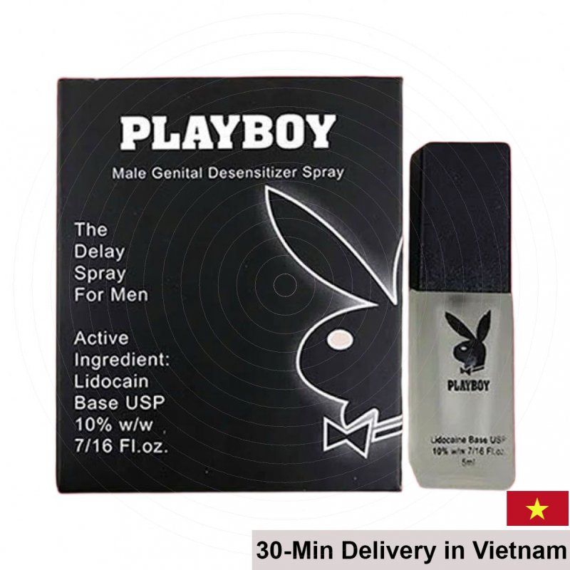 Playboy Delay Spray 5ml Fast Acting Lasting Longer 