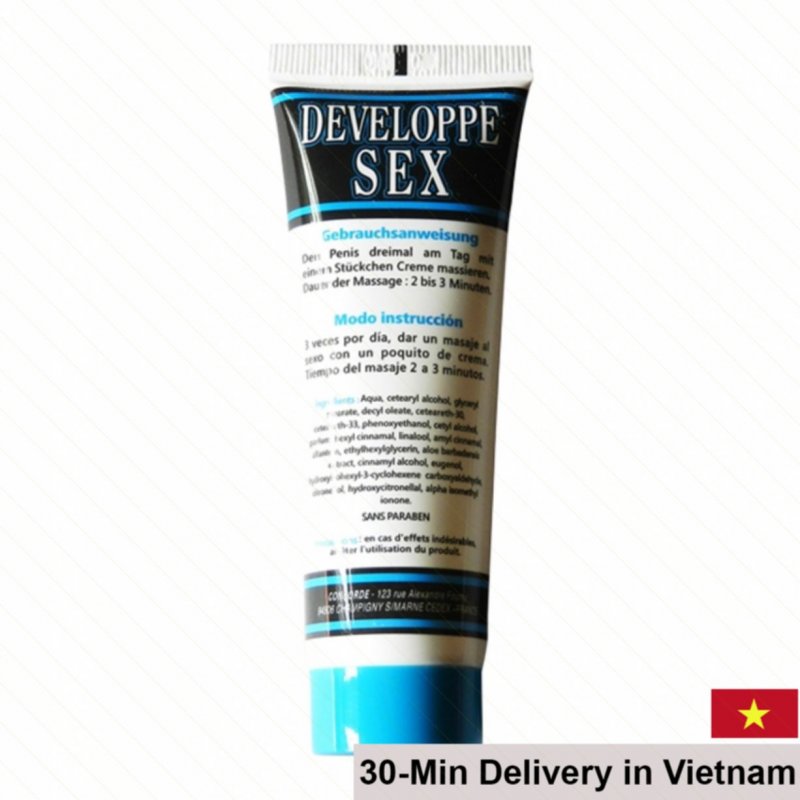 DeveloppeSex Penis Enlargement Delay Cream For Men 