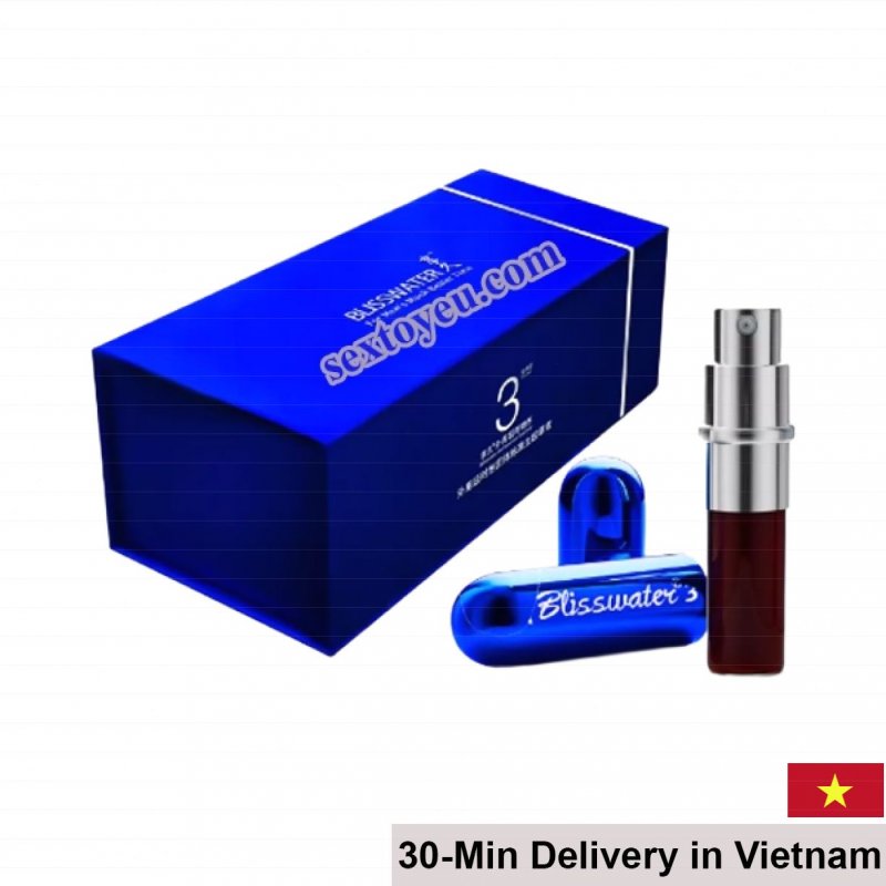 Bliss Water Delay Spray Natural No Numb Safe Male 