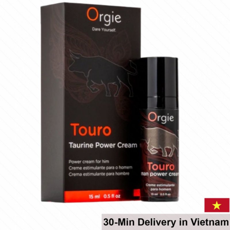 Orgie TOURO POWER CREAM Natural Male Enhancement Gel 