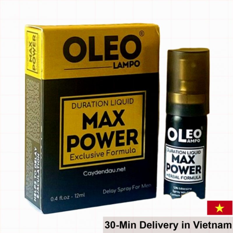 Oleo Max Power Delay Spray 12ml Frequent Use 