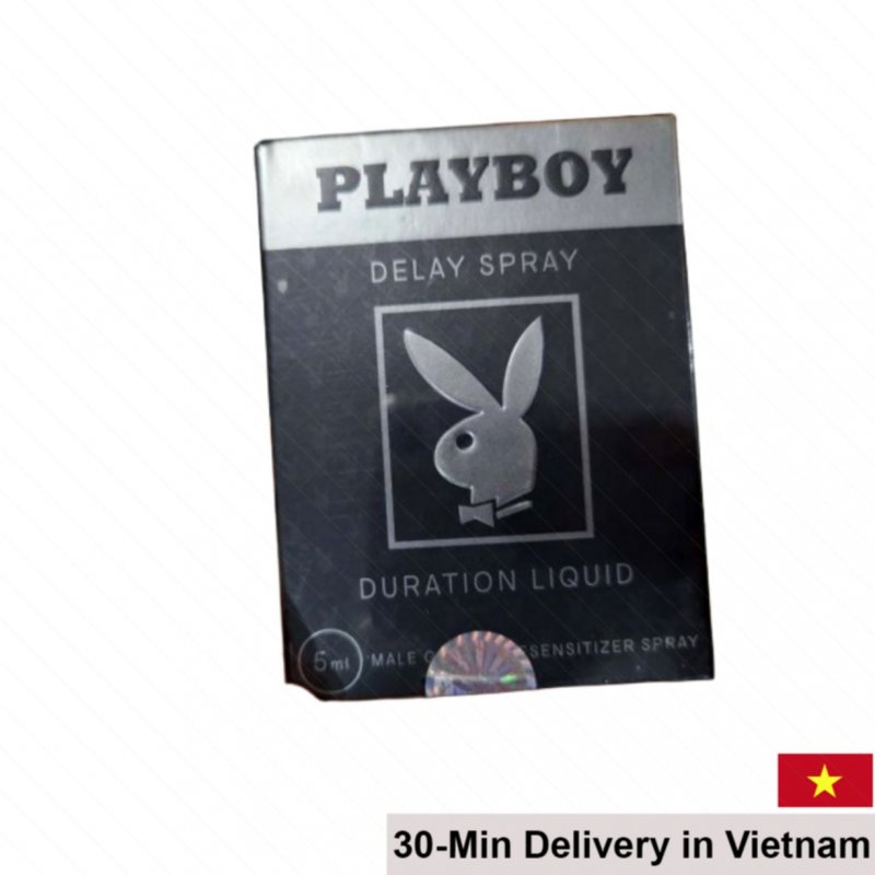 Playboy Delay Spray Black USA Fast Effective Prolong Intimacy 