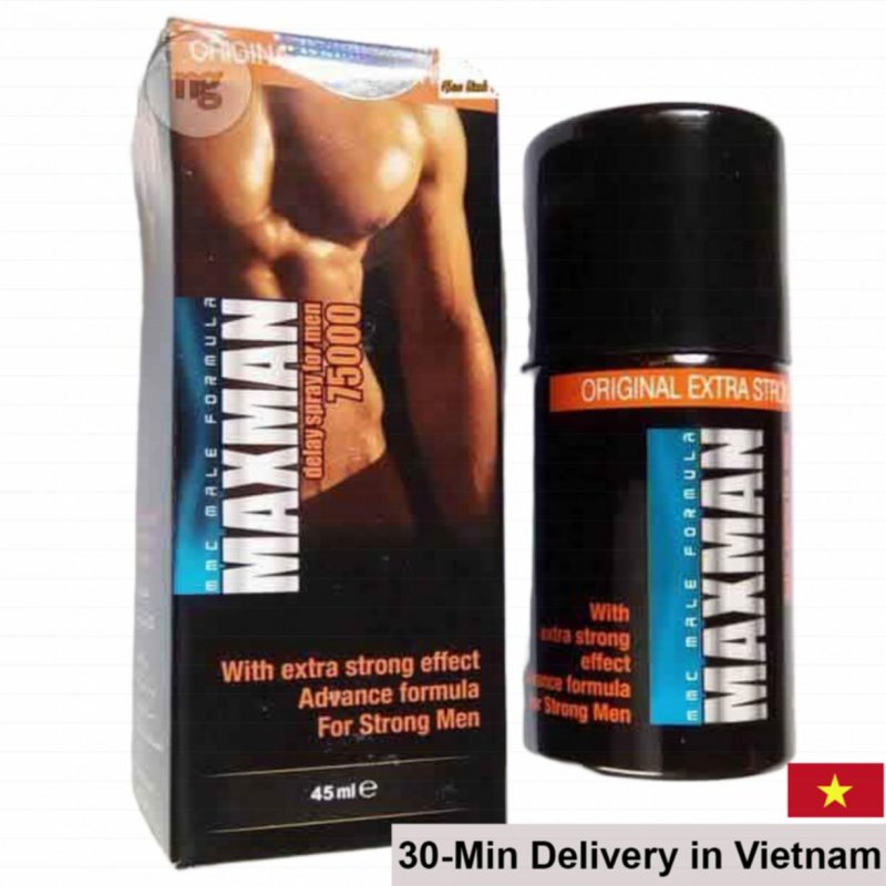 Maxman 75000 Spray Delay Enhancer Male Performance 
