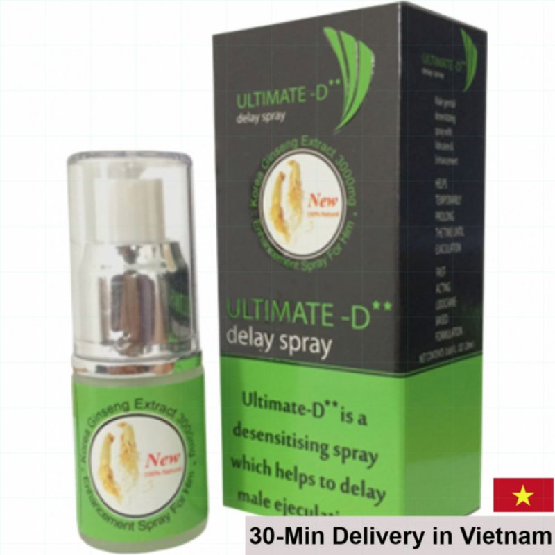 Ultimate D Ginseng Extract Delay Spray Male Performance 