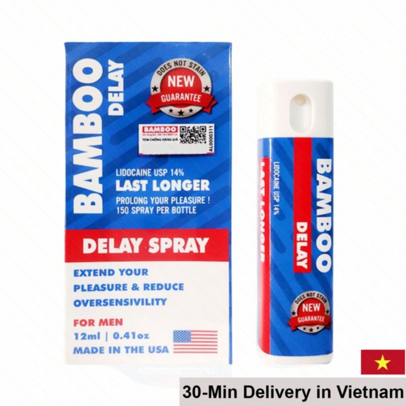 Bamboo Delay Spray Premium Male Prolong Ejaculation USA 