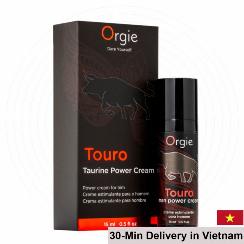 Orgie TOURO Power Cream Delay & Erection Enhancer 